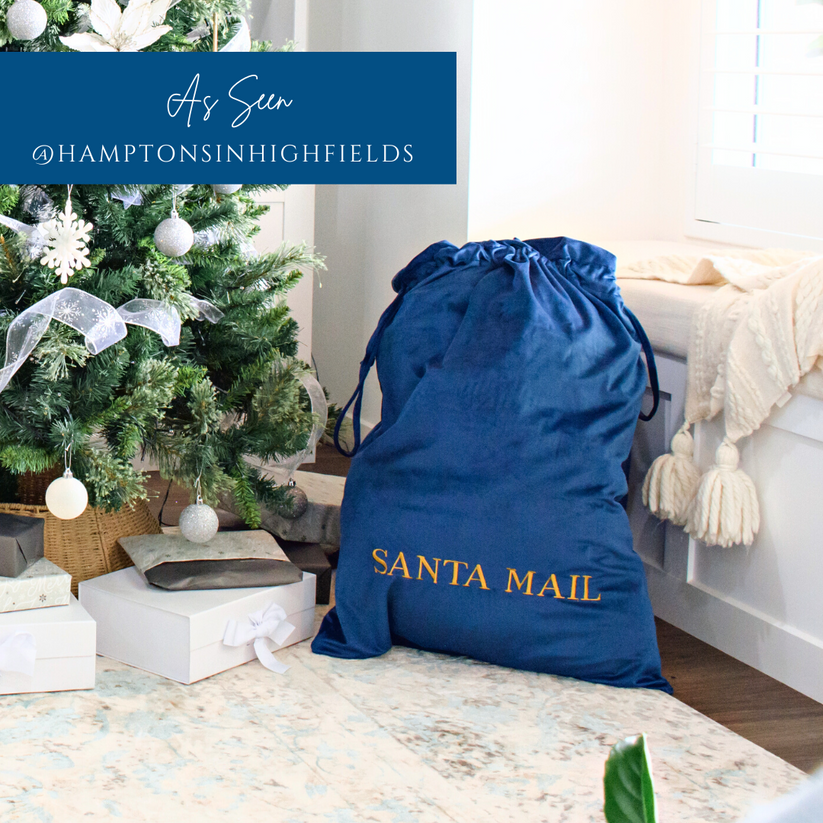 Velvet Santa Sack
