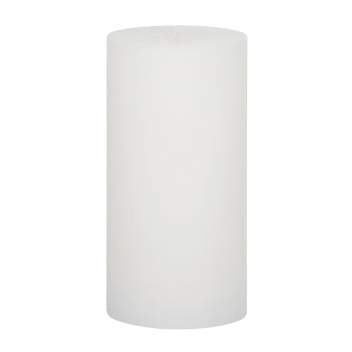 Ribbed Pillar Candle