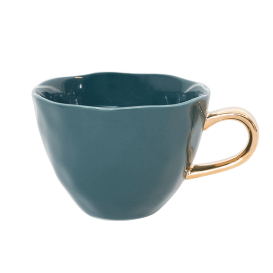 Good Morning Tea Cup - Blue/Green