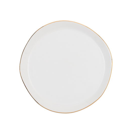 Good Morning Plate - White