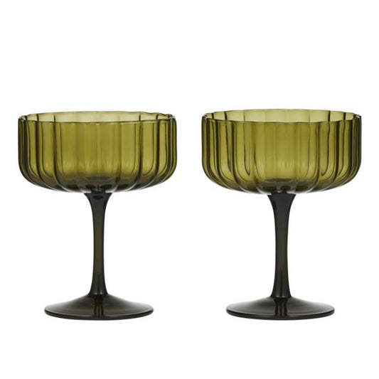 Hazel Champagne Coupe Set/2