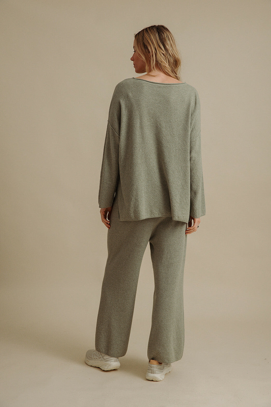 Winter Retreat Merino Pullover - Acacia