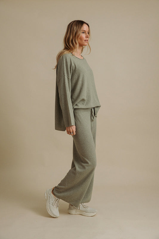 Winter Retreat Merino Pant - Acacia