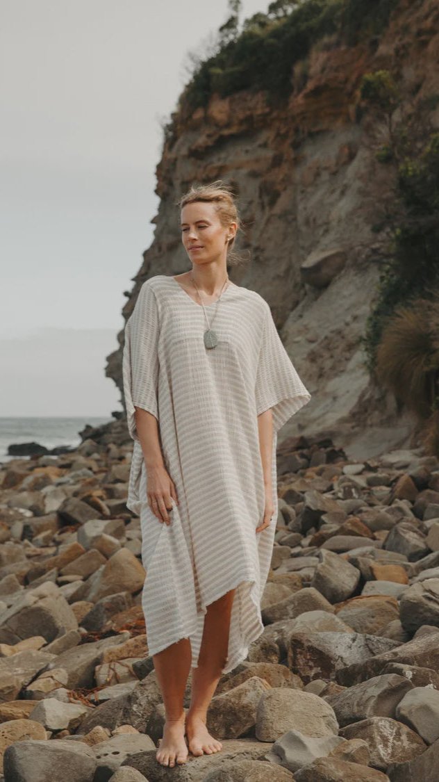Kaimana Stripe Kaftan