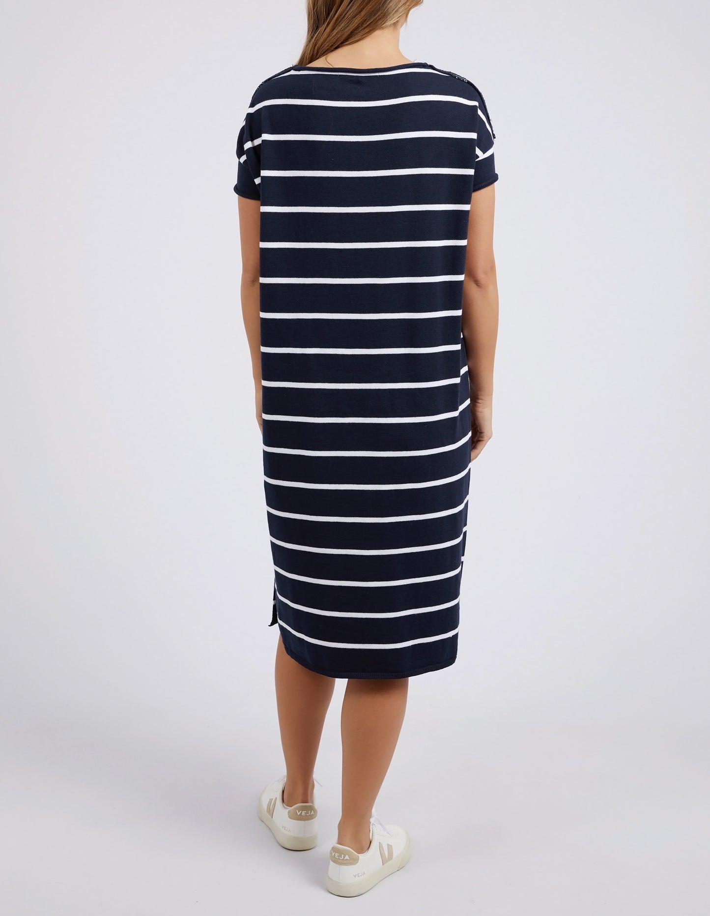 Margot Stripe Knit Dress