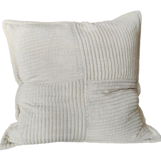 WALES Corduroy Cushion  - Antique White
