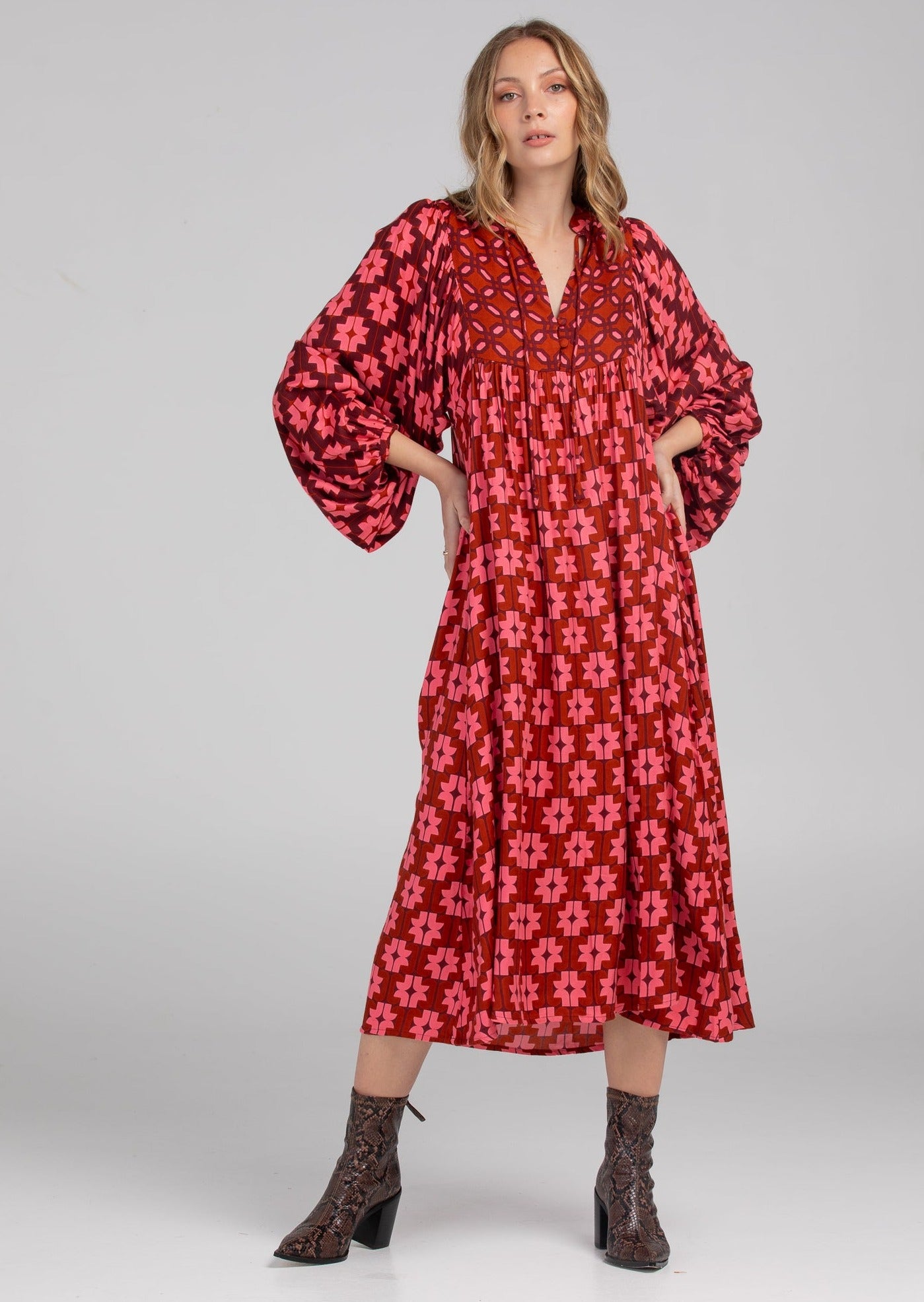 Lila Dress - Camille Splice