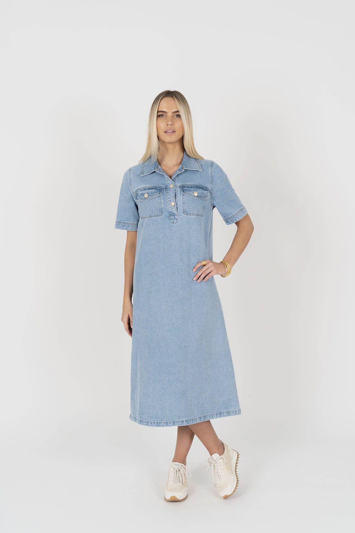Amici Dress - Cloud Blue