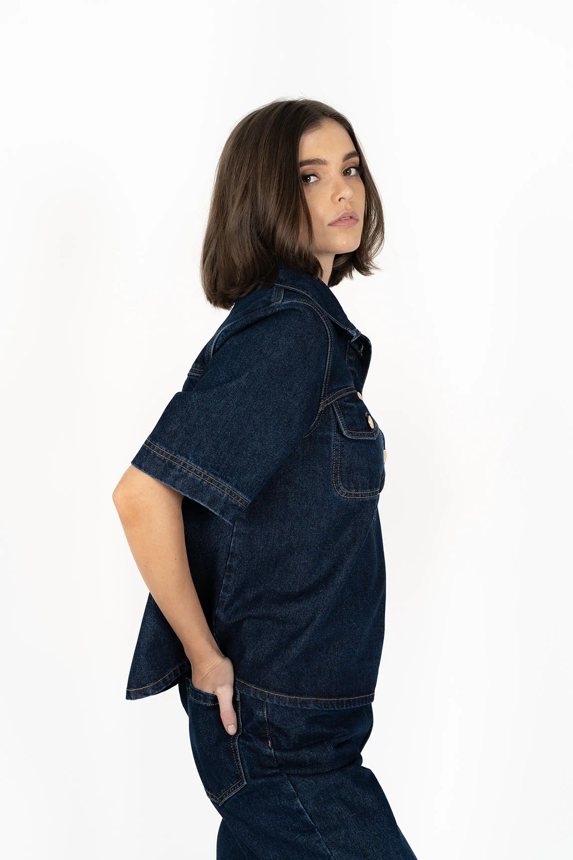 Amici Top - Dark Blue