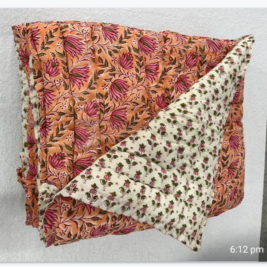 Suzie Block Printed Quilt