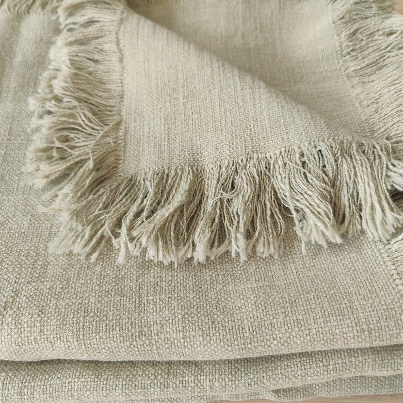Champetre Linen Throw