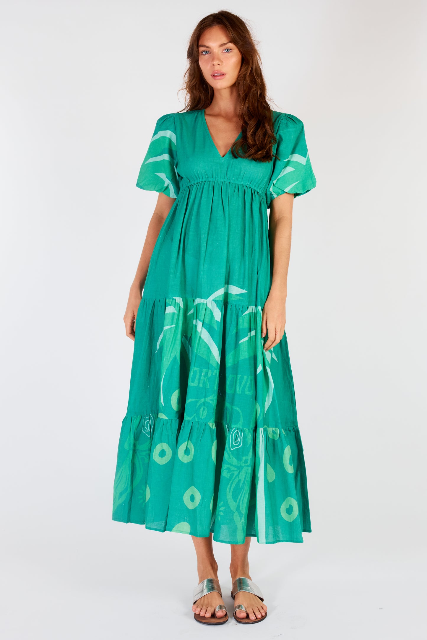 Elda Dress - Porto Nova Green