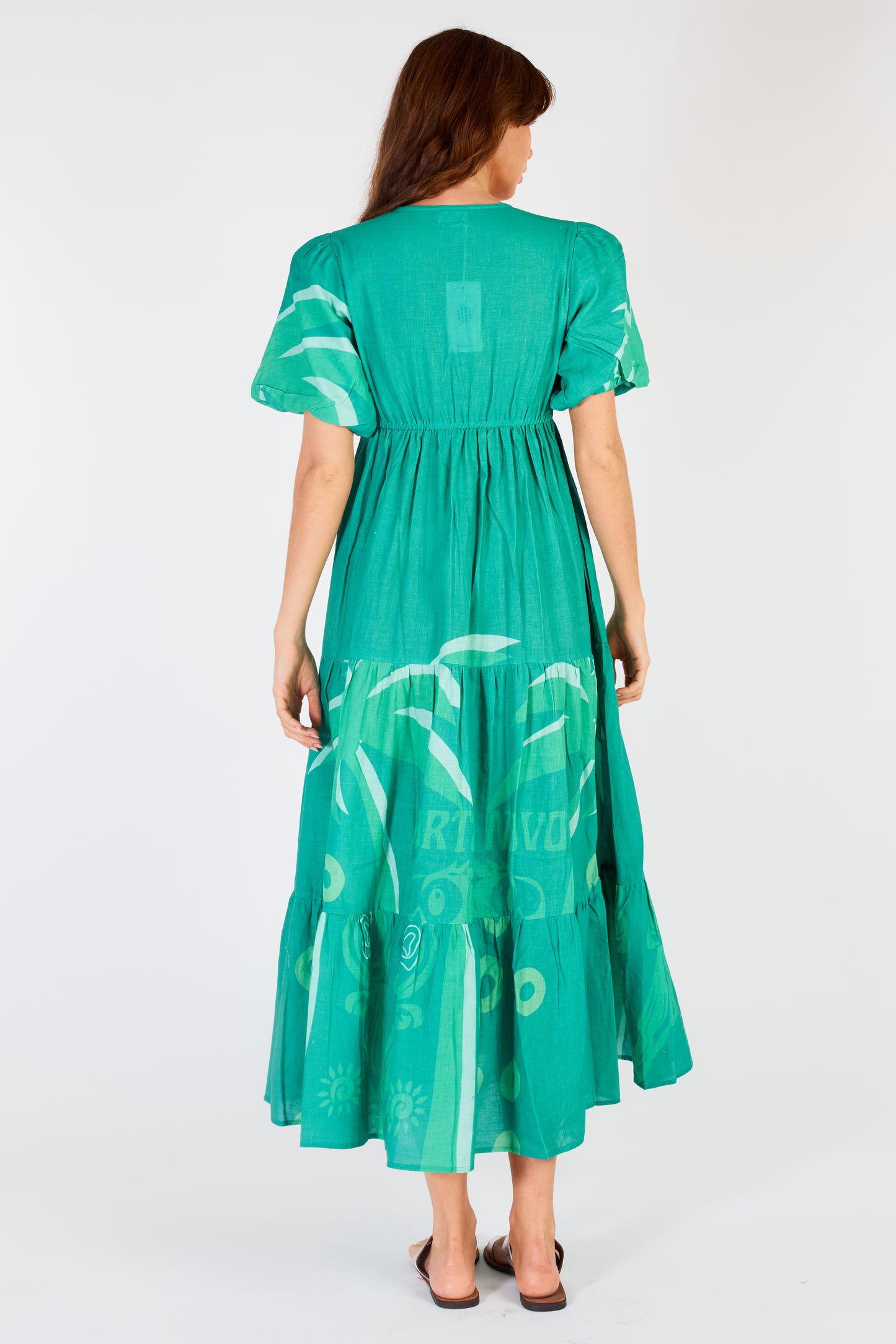 Elda Dress - Porto Nova Green