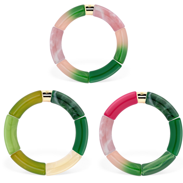 Parabaya Bangle - Mandevilla