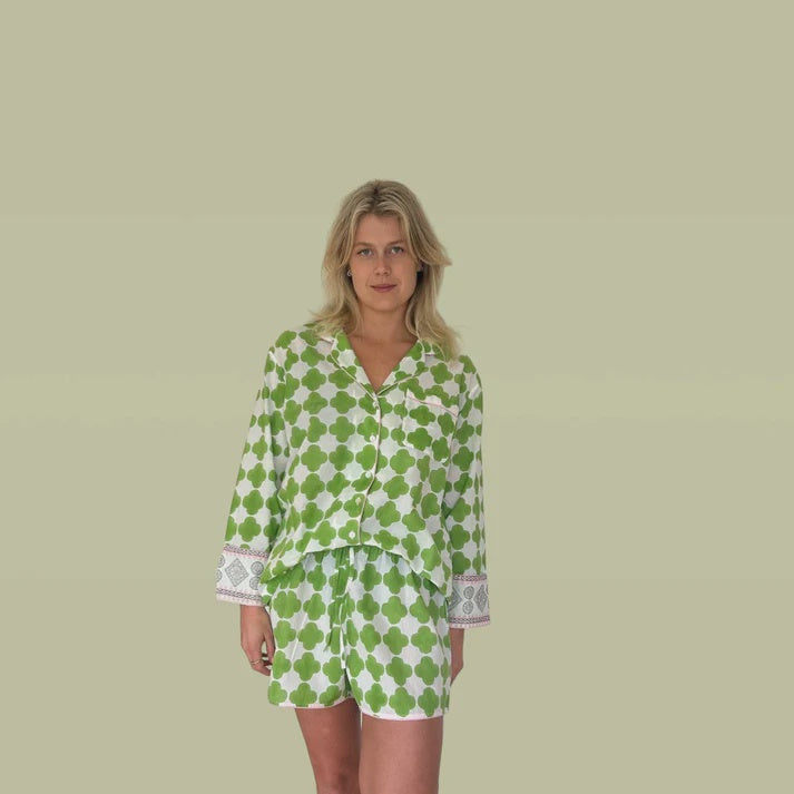 Citrine Capri Short Pyjamas