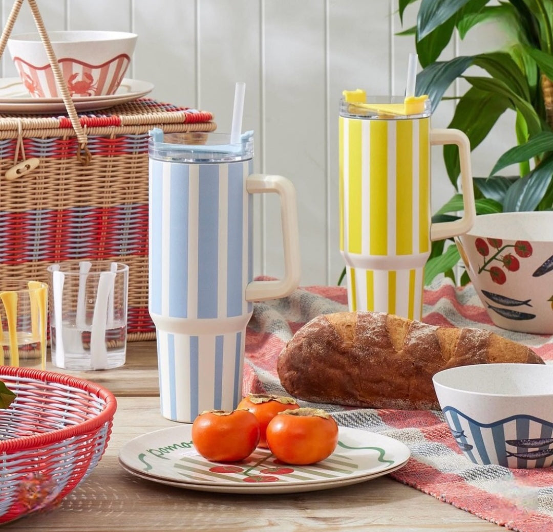 Vertice Stripe Insulated Mug 1.2L