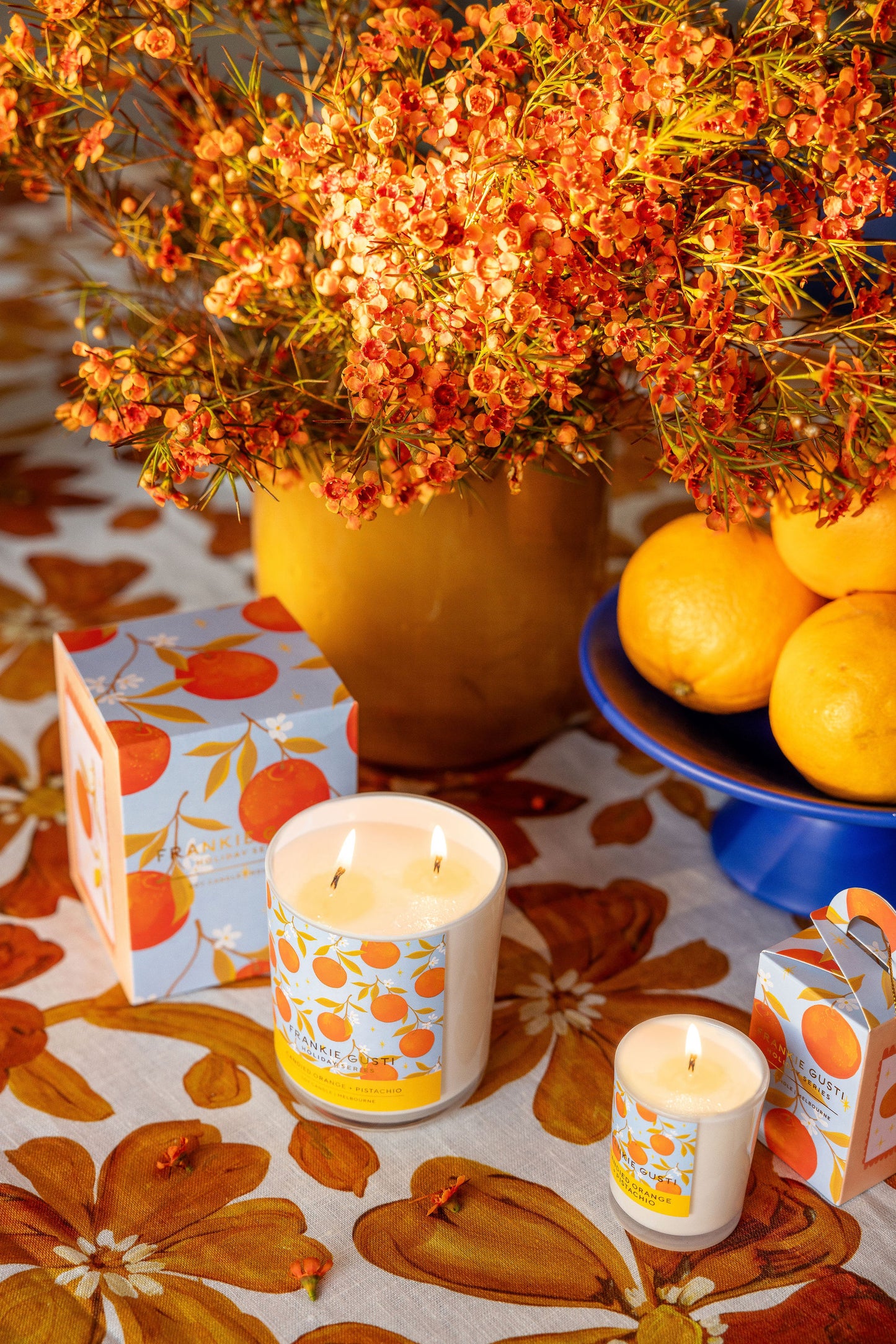 Holiday Candle - Candied Orange & Pistachio