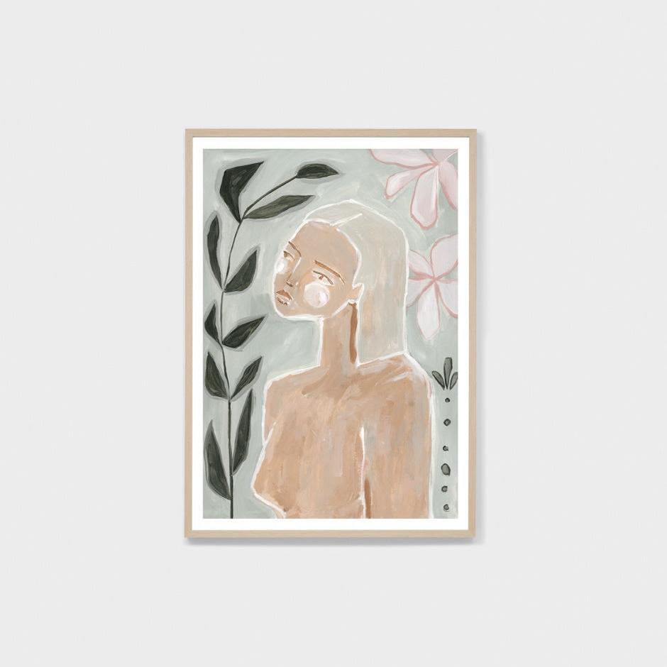 Feminine Muse - Haze 2 Art Print
