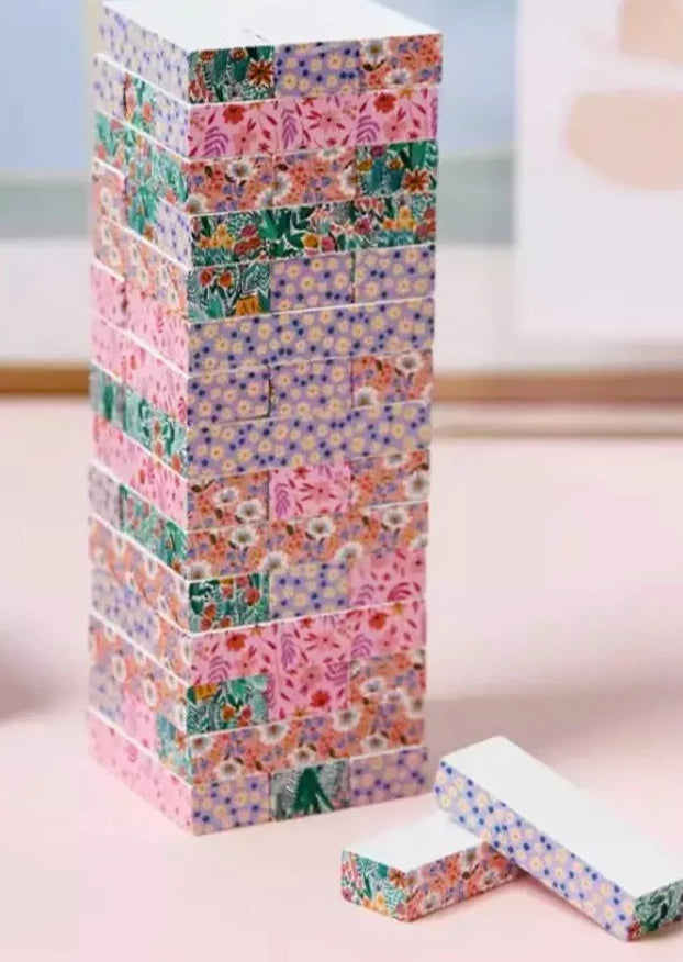 Floral Tumbling Tower