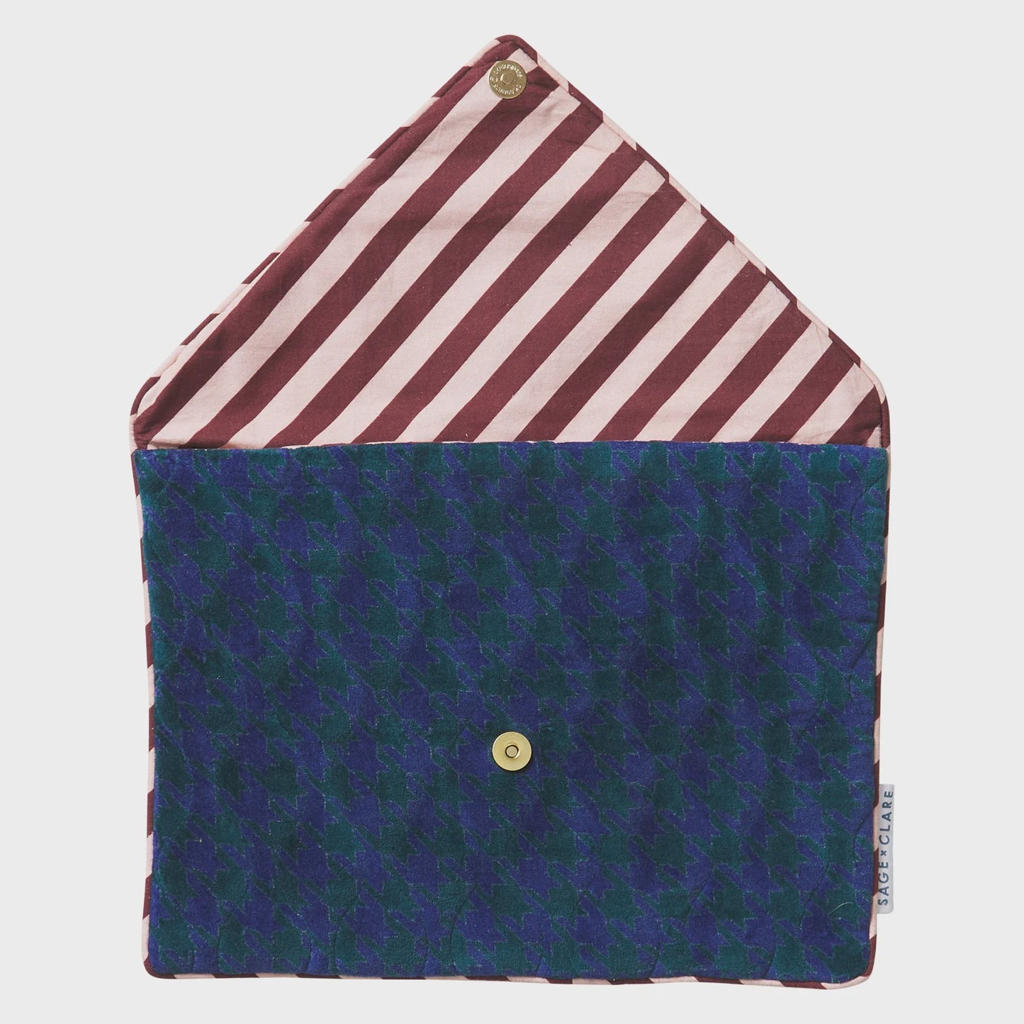 Vinita Velvet Clutch Bag