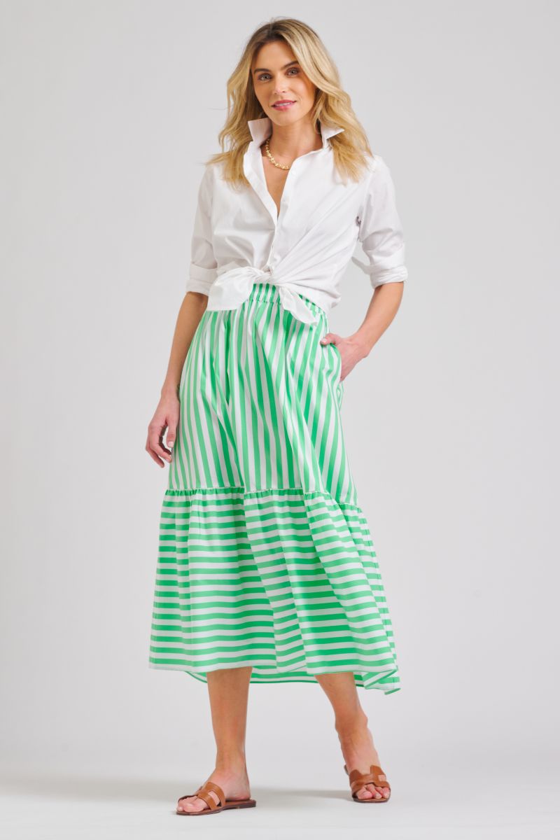 The Nina Skirt - Green