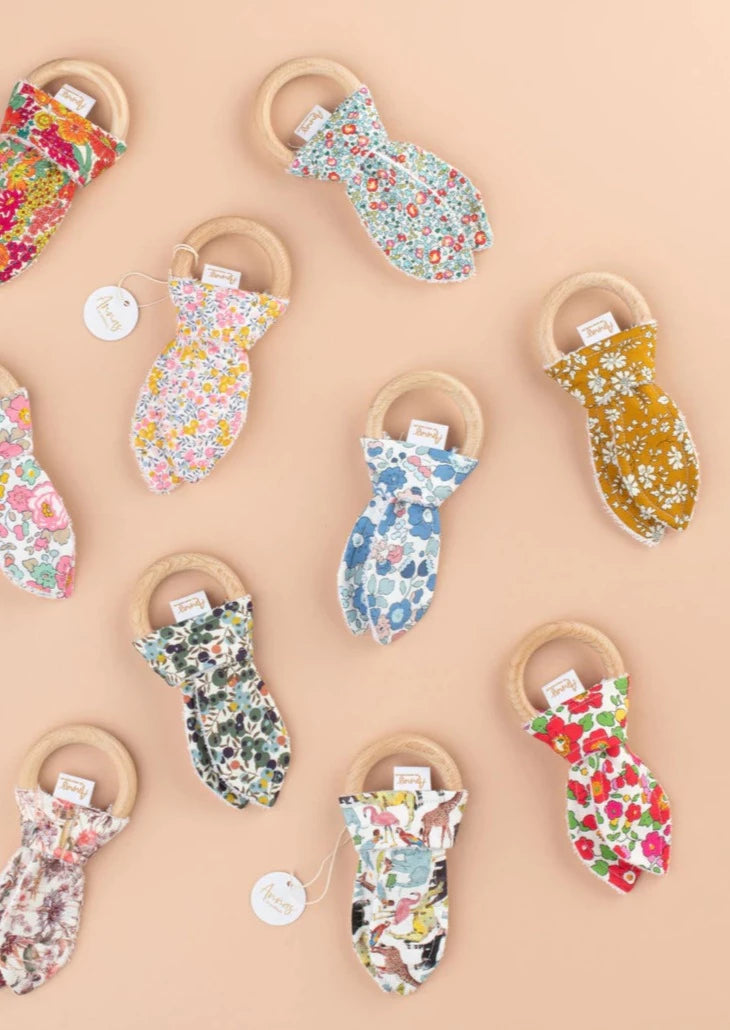 Liberty Print Bunny Teether