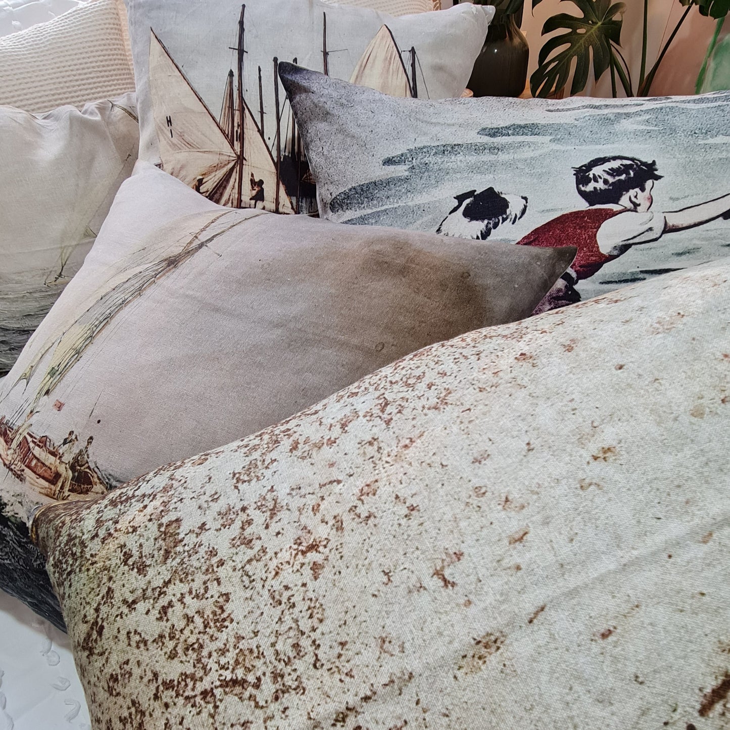 Relic & Linen Cushion