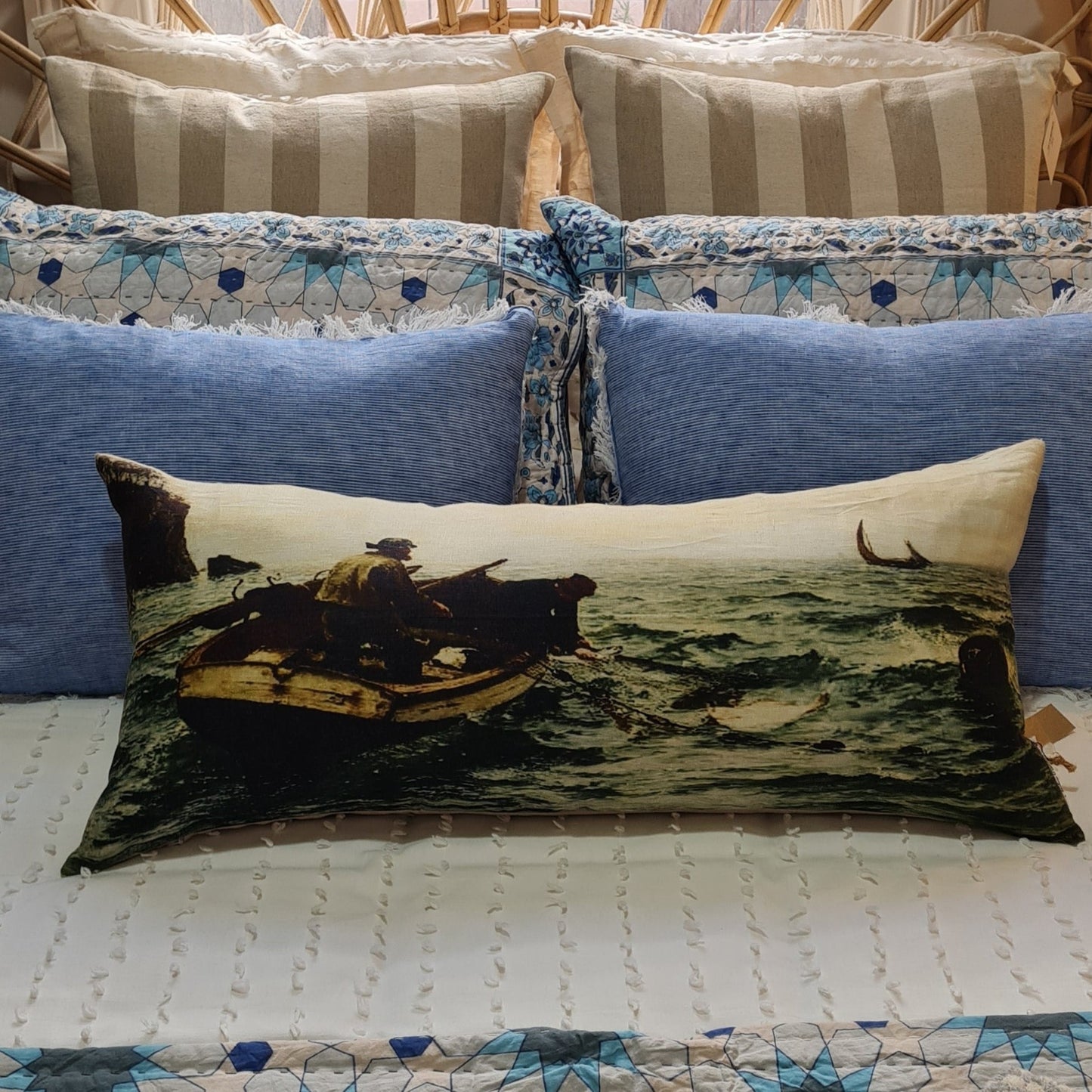 Relic & Linen Cushion