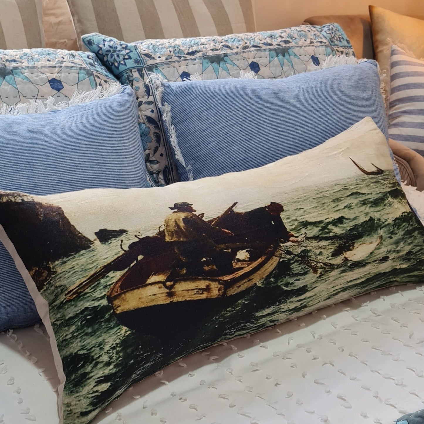 Relic & Linen Cushion