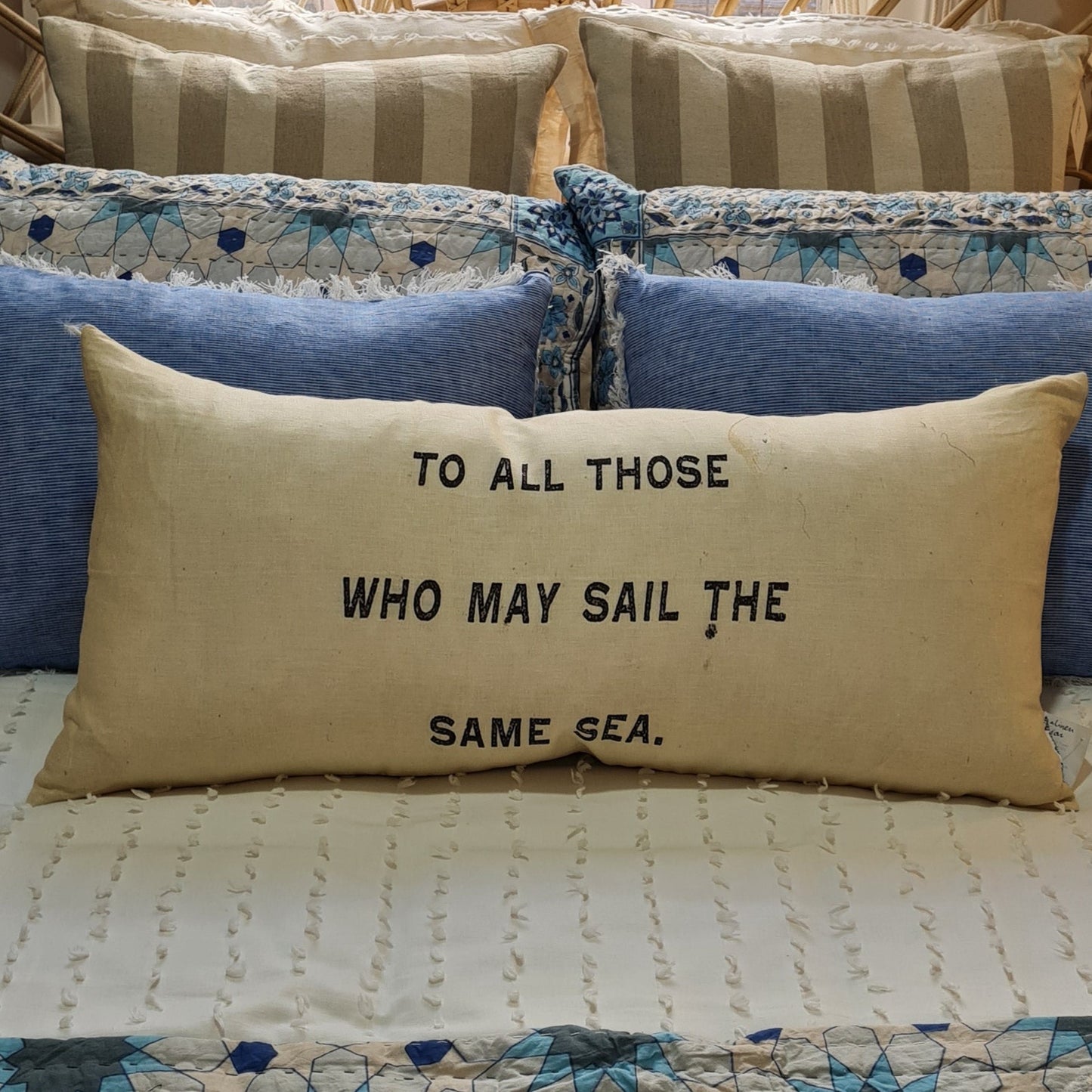 Relic & Linen Cushion