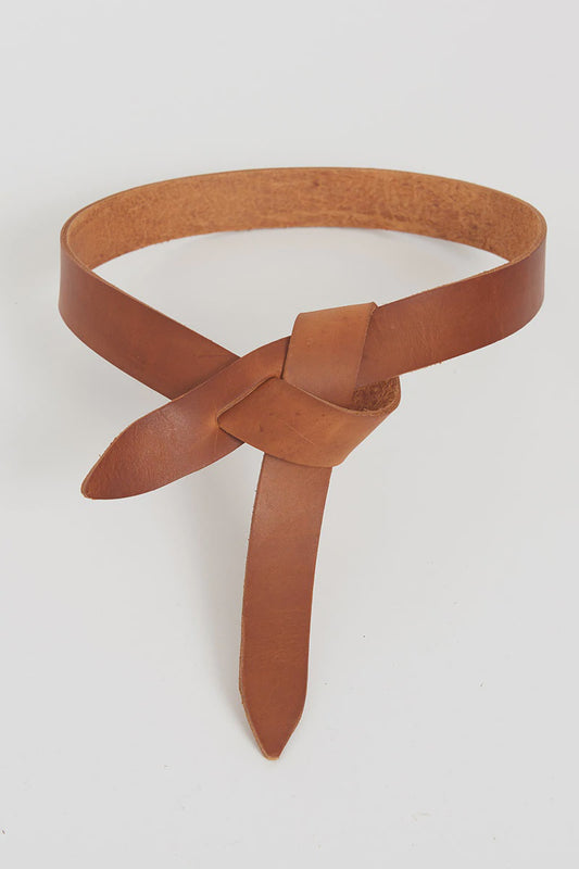 The Easy Leather Belt - Tan