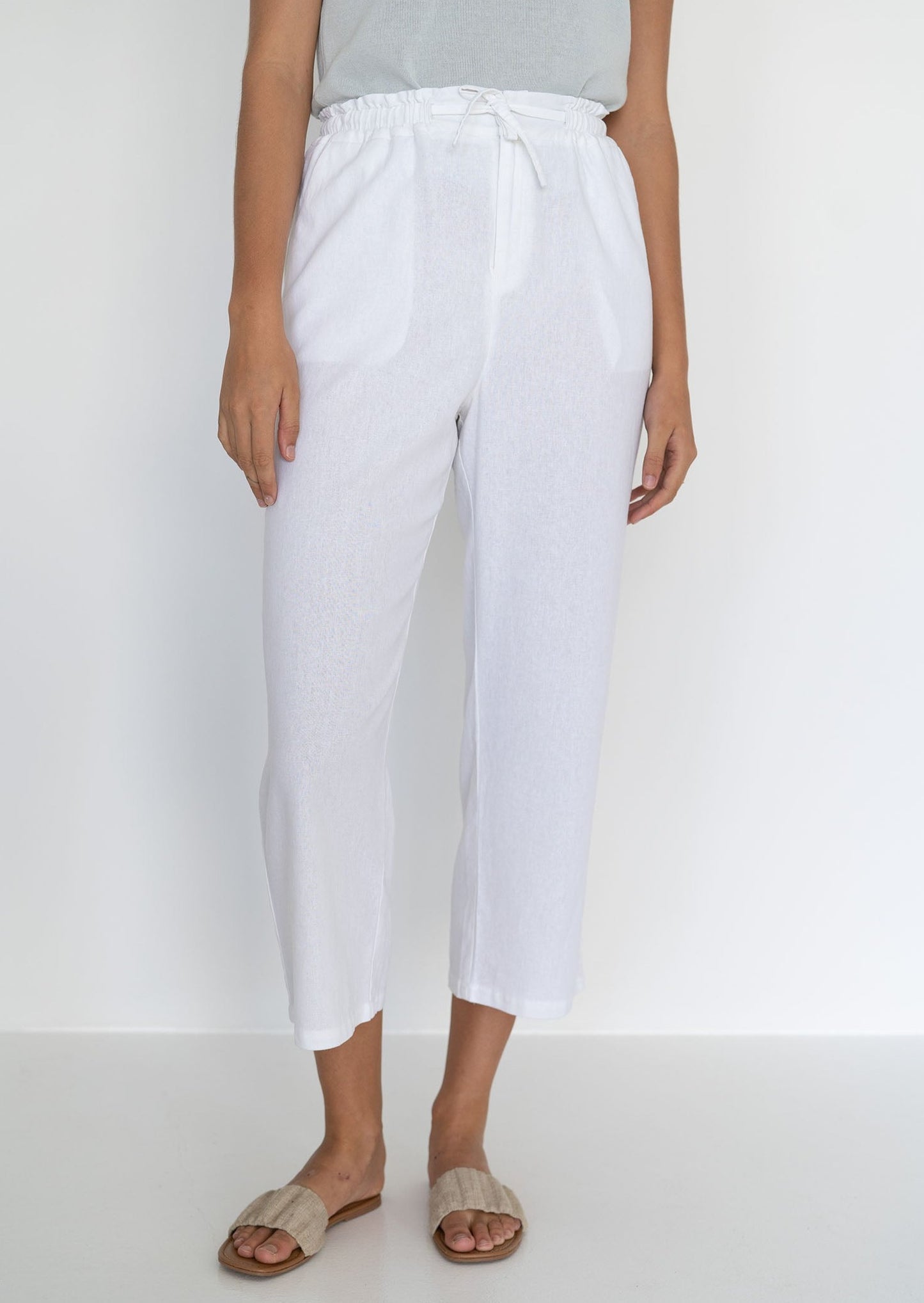 Charlie Pant - White