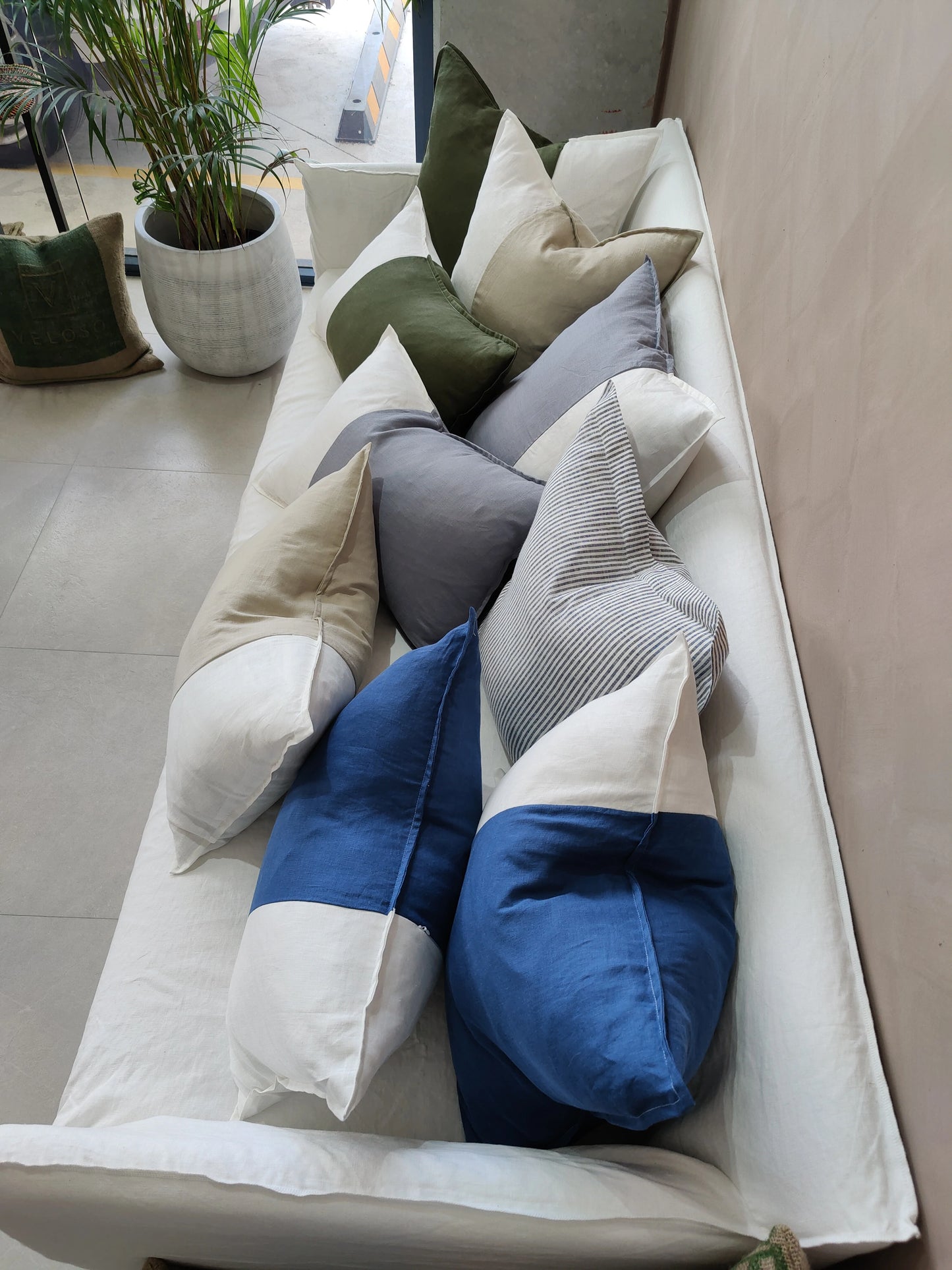 Nantes French Linen Cushion