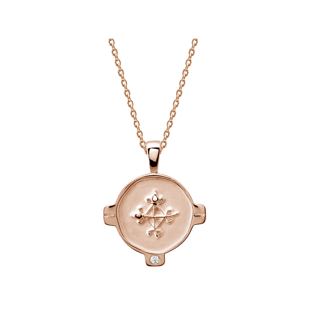 Hope Necklace w/ White Topaz