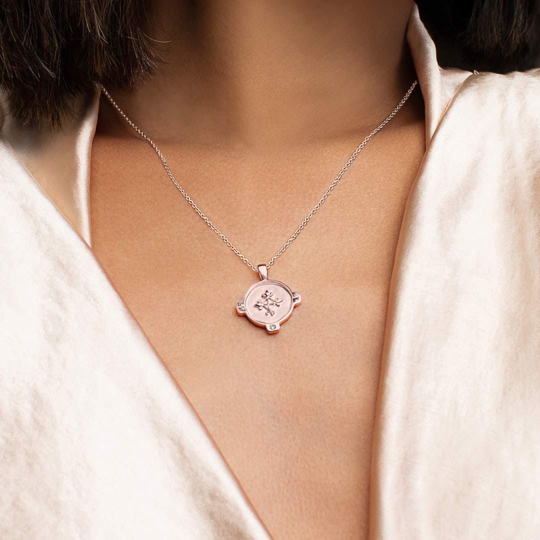 Hope Necklace w/ White Topaz