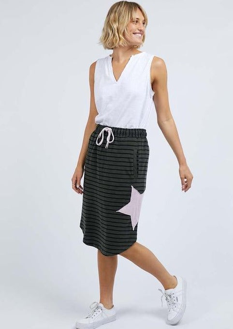 Lexi Stripe Skirt